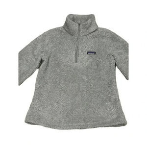 Patagonia Worn Wear Los Gatos Fleece 1/4 Zip in Grey - Women's Small